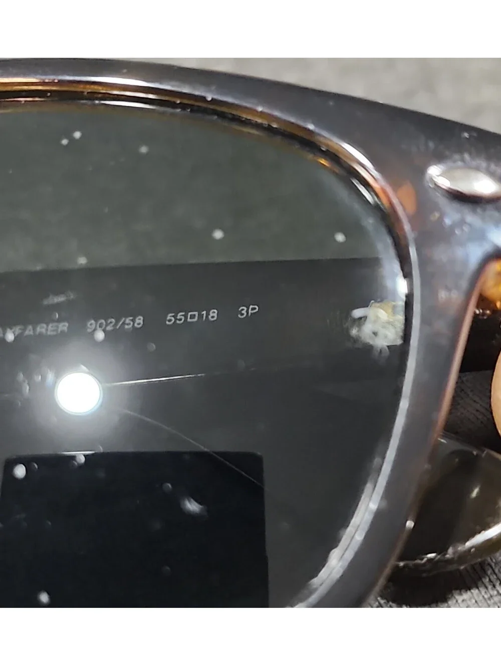 Ray Ban RB2132 902/58 Tortoise New Wayfarer Polarized Sunglasses 55/18 3P